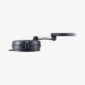 ACP11658 - Spigen Magnetic Car Mount (Mag Fit) MFT 36-1 showing the mount with the magnetic ring extended horizontally to the side in a flat position