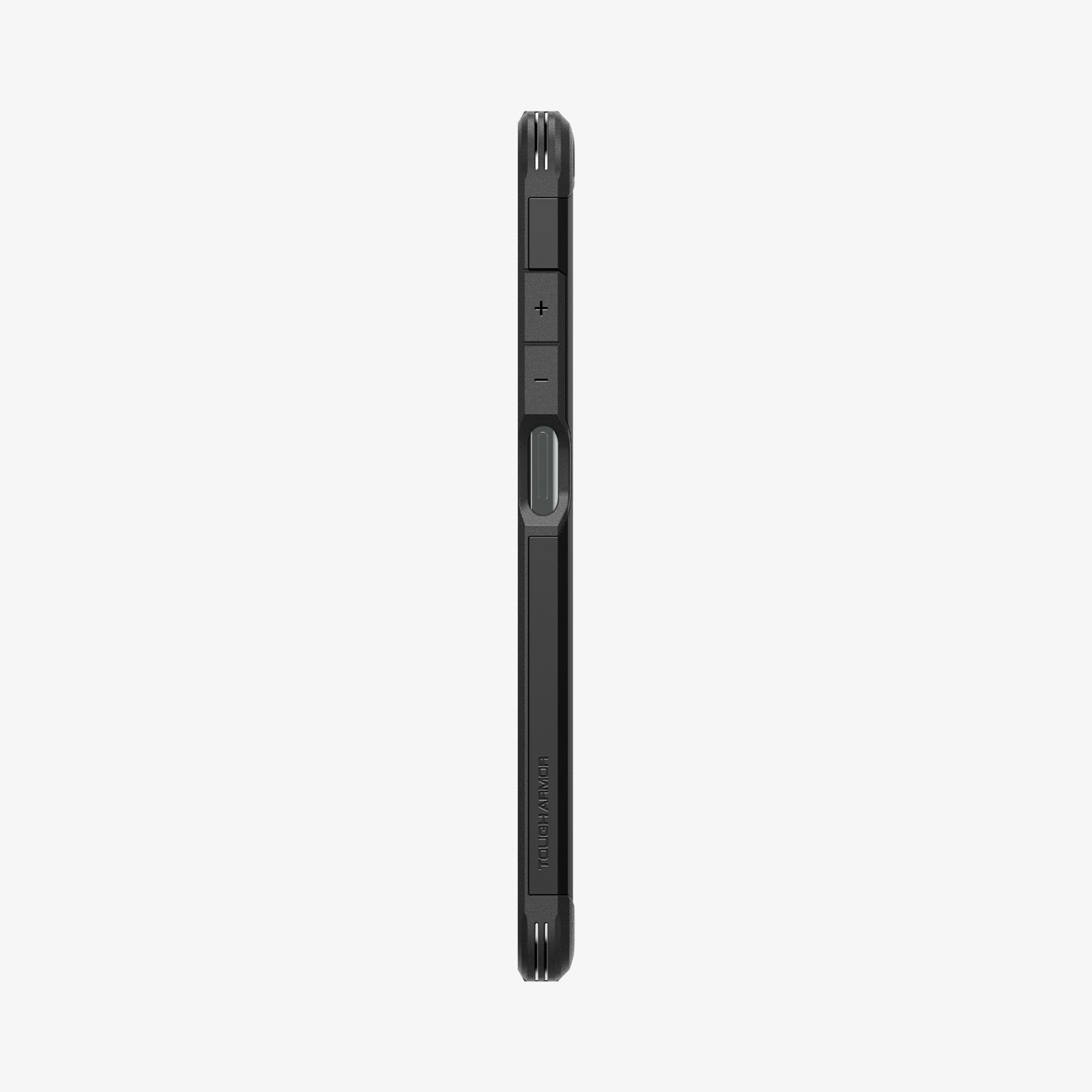 ACS07767 - Moto G 5G (2024) Case Tough Armor in Black showing the side with side buttons