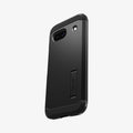 ACS07264 - Pixel 8a Case Tough Armor in Black showing the back, partial side and bottom
