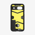 ACS07265 - Pixel 8a Case Tough Armor in Metal Slate showing the inner case with an impact foam