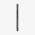 ACS07265 - Pixel 8a Case Tough Armor in Metal Slate showing the side with side buttons