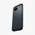 ACS07265 - Pixel 8a Case Tough Armor in Metal Slate showing the back and partial side