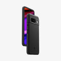 ACS06295 - Pixel 8 Case Core Armor in matte black showing the sides, partial back and front