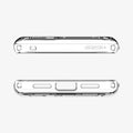 ACS07028 - Pixel 8 Case Slim Armor Essential S in crystal clear showing the top and bottom