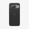 AGL08444 - Pixel 9 Pro Case Optik EZ Fit Lens Protector in Crystal Clear showing the back with lens protector installed