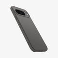 ACS07684 - Pixel 9 Pro Case Liquid Air in Marble Gray showing the back, partial bottom and side with volume buttons