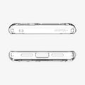ACS07027 - Pixel 8 Pro Case Slim Armor Essential S in crystal clear showing the top and bottom