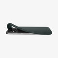 ACS07717 - Pixel 9 Pro XL Case Liquid Air in Abyss Green showing the back, partial side, back case partially lifted from the corner
