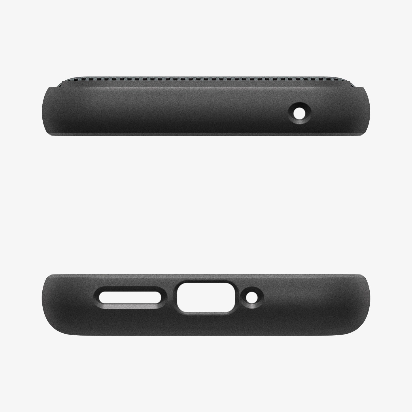 ACS07730 - Pixel 9 Pro XL Case Slim Armor CS in Abyss Green showing the top and bottom