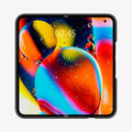 ACS07587 - Pixel Fold 2 Case Slim Armor Pro in Black showing the front fully open