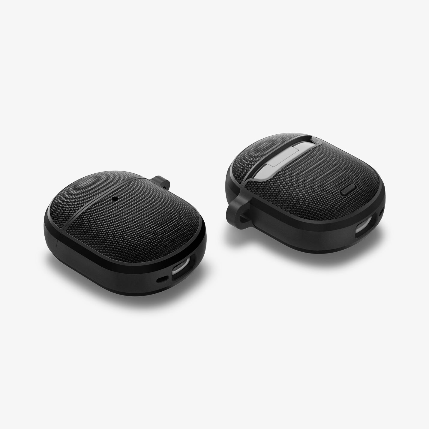 ACS07605 - Pixel Buds Pro 2 Series Case Classic Fit in black showing the front, back, sides and bottom