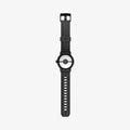 AMP07556 - Pixel Watch 5 (41mm) Rugged Band Matte Black showing the back full body laid flat