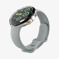 ACS07391 - Pixel Watch 2 Case Thin Fit in Crystal Clear showing the front, sides and body of the watch