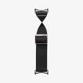 AMP07601 - Pixel Watch 5 (45mm) Lite Fit Black full-length view illustrating the adjustable sliding buckle and streamlined profile.