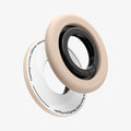 AMP09031 - MagSafe Phone Holder Nano Pop (MagFit) in Coconut Beige showing the front, partial side and back