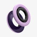 AMP09030 - MagSafe Phone Holder Nano Pop (MagFit) in Grape Purple showing the front, partial side and back