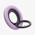AMP09030 - MagSafe Phone Holder Nano Pop (MagFit) in Grape Purple showing the front, partial sides with the ring pulled up