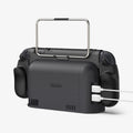 ACS10196 - Nintendo Switch 2 Dual Grip Pro showing stand and charger
