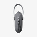 AGP10204 - Nintendo Switch 2 Klasden Pouch Renewed in Charcoal Gray showing the side near the strap