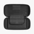AGP10204 - Nintendo Switch 2 Klasden Pouch Renewed in Charcoal Gray showing inner fully open