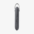 AGP09077 - Nintendo Switch 2 Klasden Pouch in Charcoal Gray showing the side