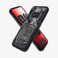 ACS07584 - Nothing Phone (2a) Case Ultra Hybrid Zero One in Zero One showing the back, side and front