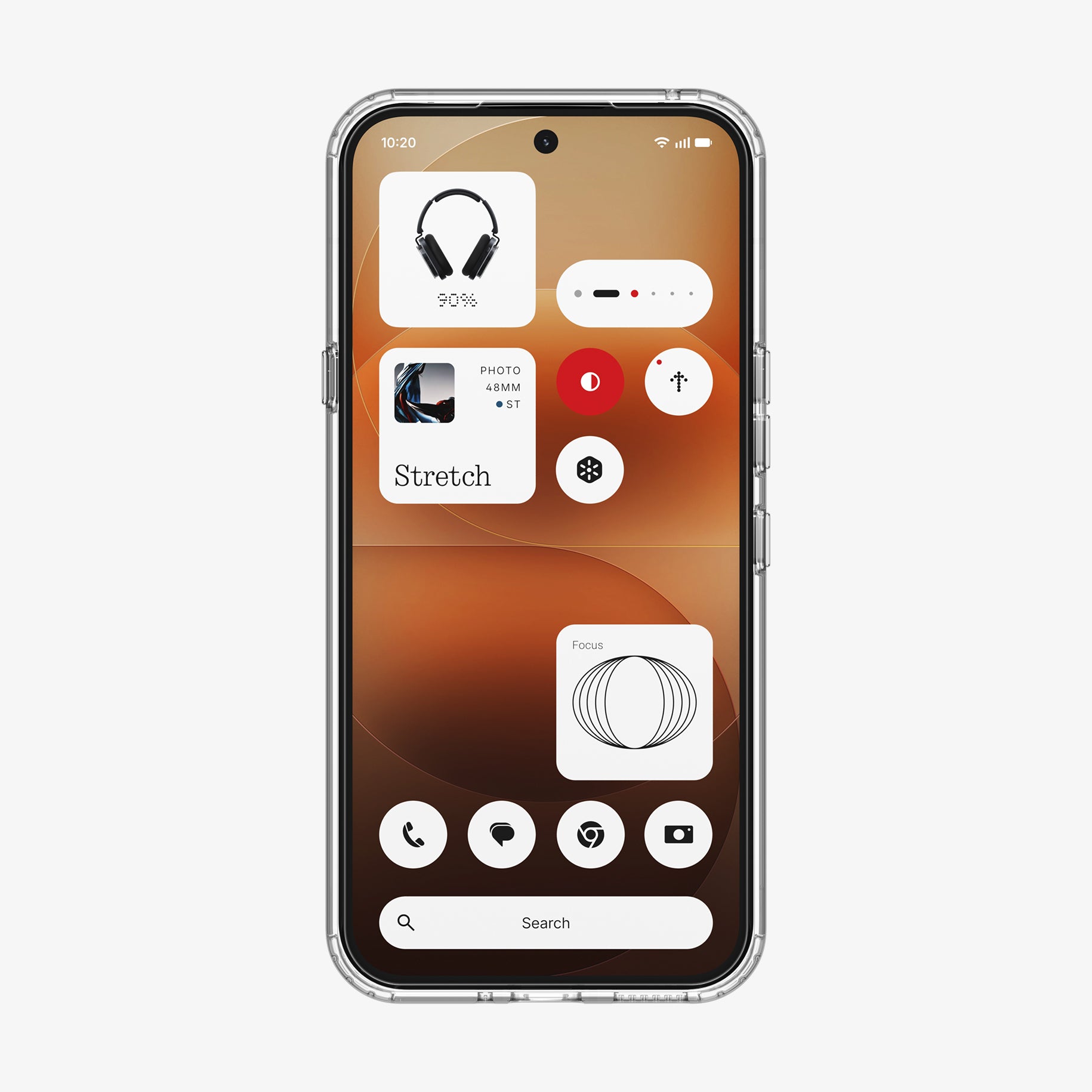 ACS11632 - Nothing Phone (4a) Pro Ultra Hybrid showing the front