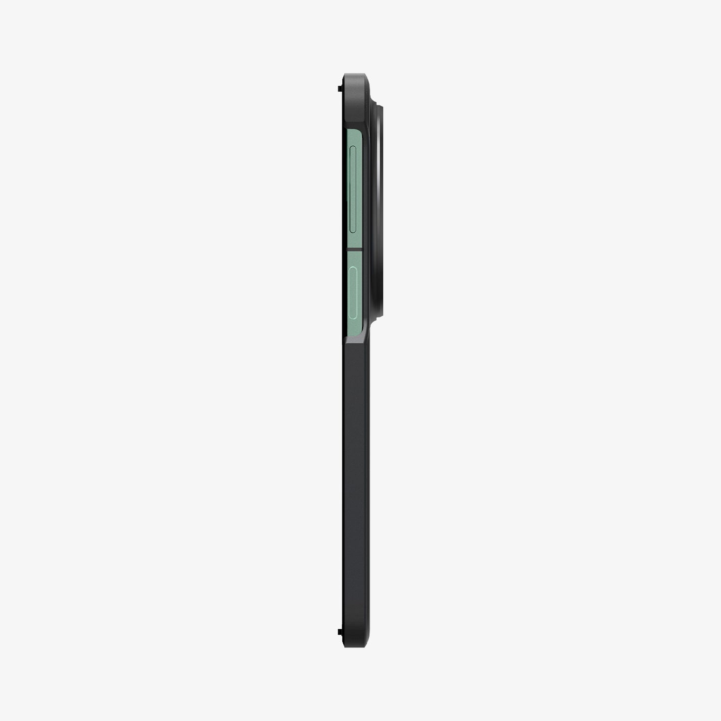 ACS07373 - OnePlus Open Series Case Thin Fit in black showing the side