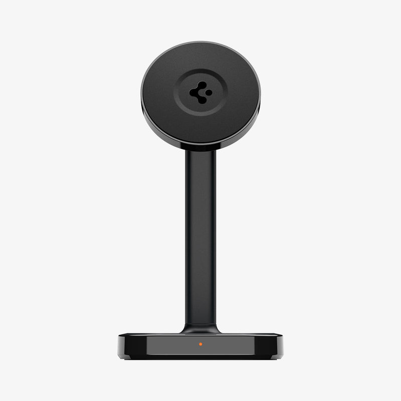 ACH05439 - ArcField™ Magnetic Wireless Charger Stand PF2100 (MagFit) in Black showing the front of a charger stand