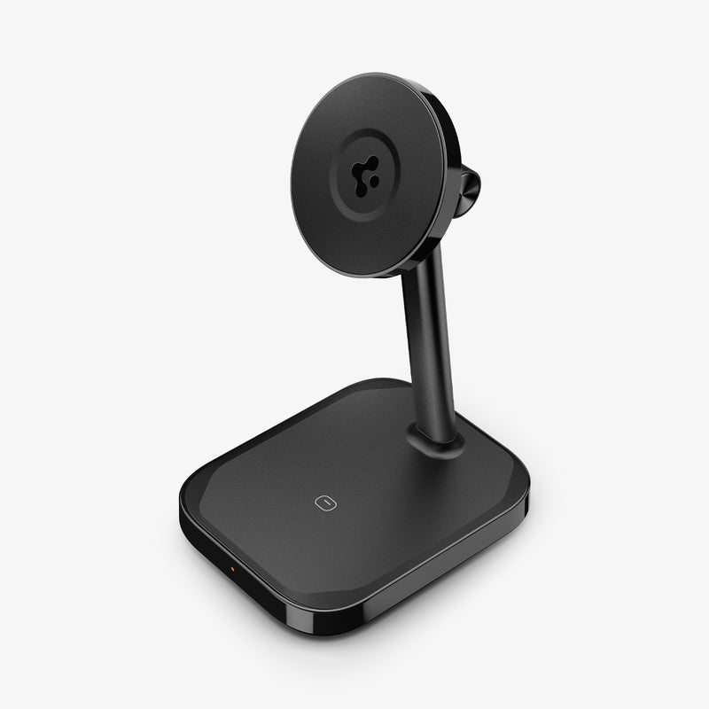 ACH05439 - ArcField™ Magnetic Wireless Charger Stand PF2100 (MagFit) in Black showing the partial side of a charger stand