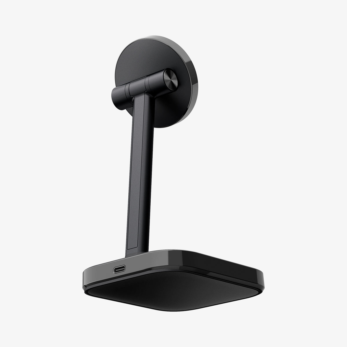 ACH05439 - ArcField™ Magnetic Wireless Charger Stand PF2100 (MagFit) in Black showing the back of a charger stand