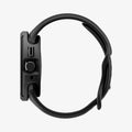 ACS09483 - Pixel Watch 5 (41mm) Liquid Air Matte Black showing the side