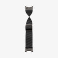 AMP11421 - Pixel Watch 5 (45mm) Lite Fit X Black showing the watch band laid out flat and bending
