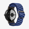 AMP11813 - Pixel Watch 5 (45mm) Lite Fit X Blueberry Navy showing the back and partial inside of band
