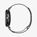 AMP11753 - Pixel Watch 5 (41mm) Athlex Air Active Black Gray side profile illustrating the slim and low-profile design.