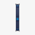 AMP11748 - Pixel Watch 5 (45mm)  Athlex Air Active Navy Blue full-length view showing the adjustable wraparound band.
