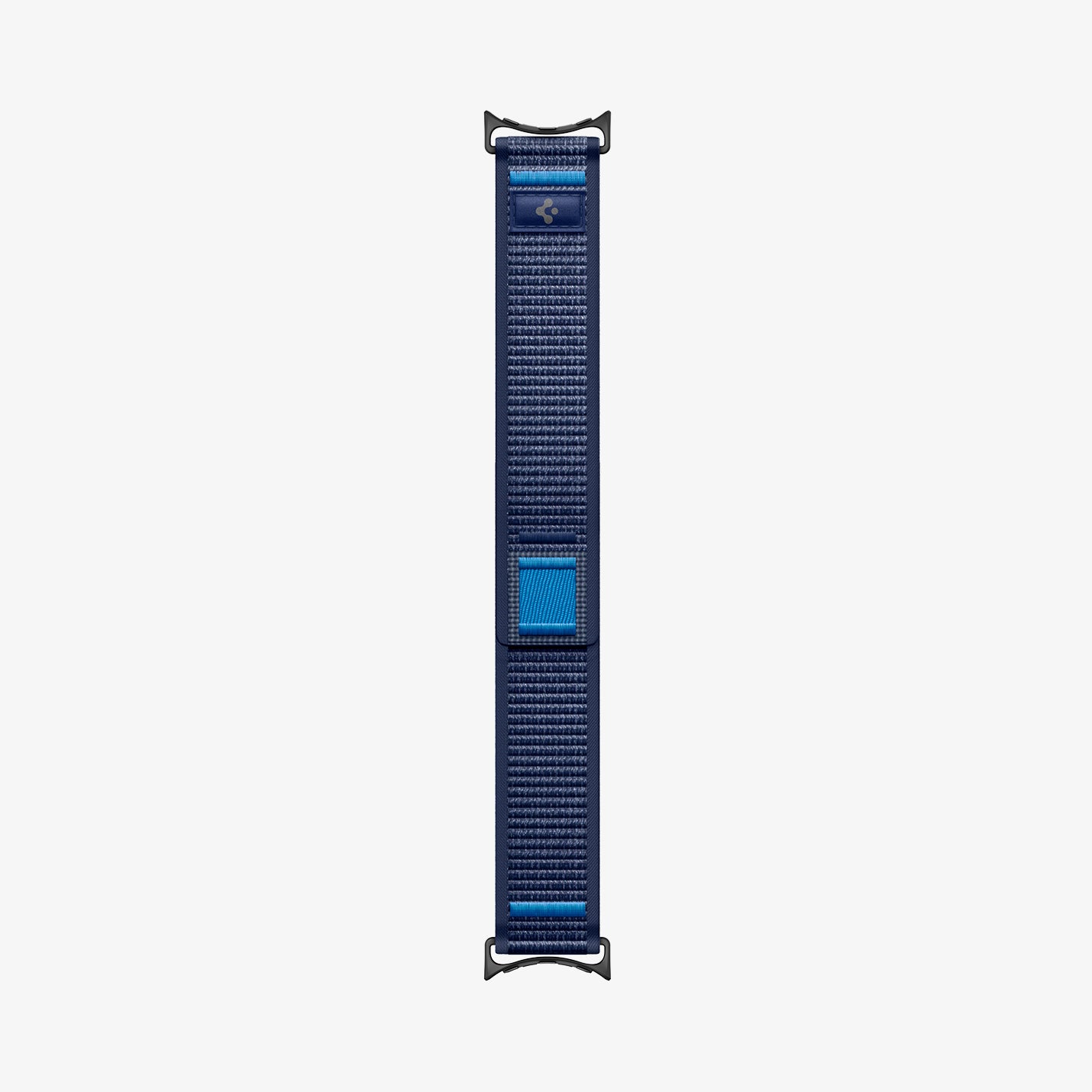 AMP11748 - Pixel Watch 5 (45mm)  Athlex Air Active Navy Blue full-length view showing the adjustable wraparound band.