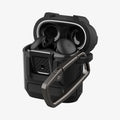 ACS09481 - GBAb Case Lock Fit in black showing the front and side with top open