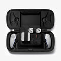 AFA07236 - PlayStation Portal Rugged Armor Pro Pouch in Black showing the inner with multiple items inside