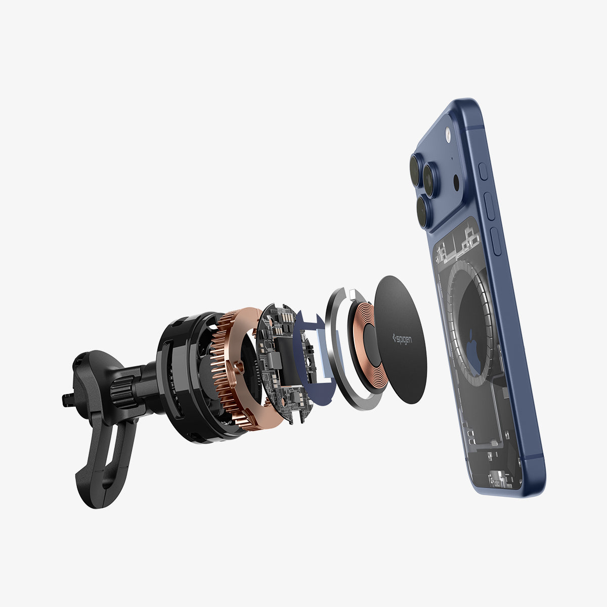 Qi2.2 mit 25 Watt: Spigen bringt Autoladehalter mit aktiver Kühlung | iphone Qi2.2 mit 25 Watt: Spigen bringt Autoladehalter mit aktiver Kühlung | iphone