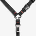 ACP08926 - Pet Car Seatbelt PS100 in Black showing the front and the strap