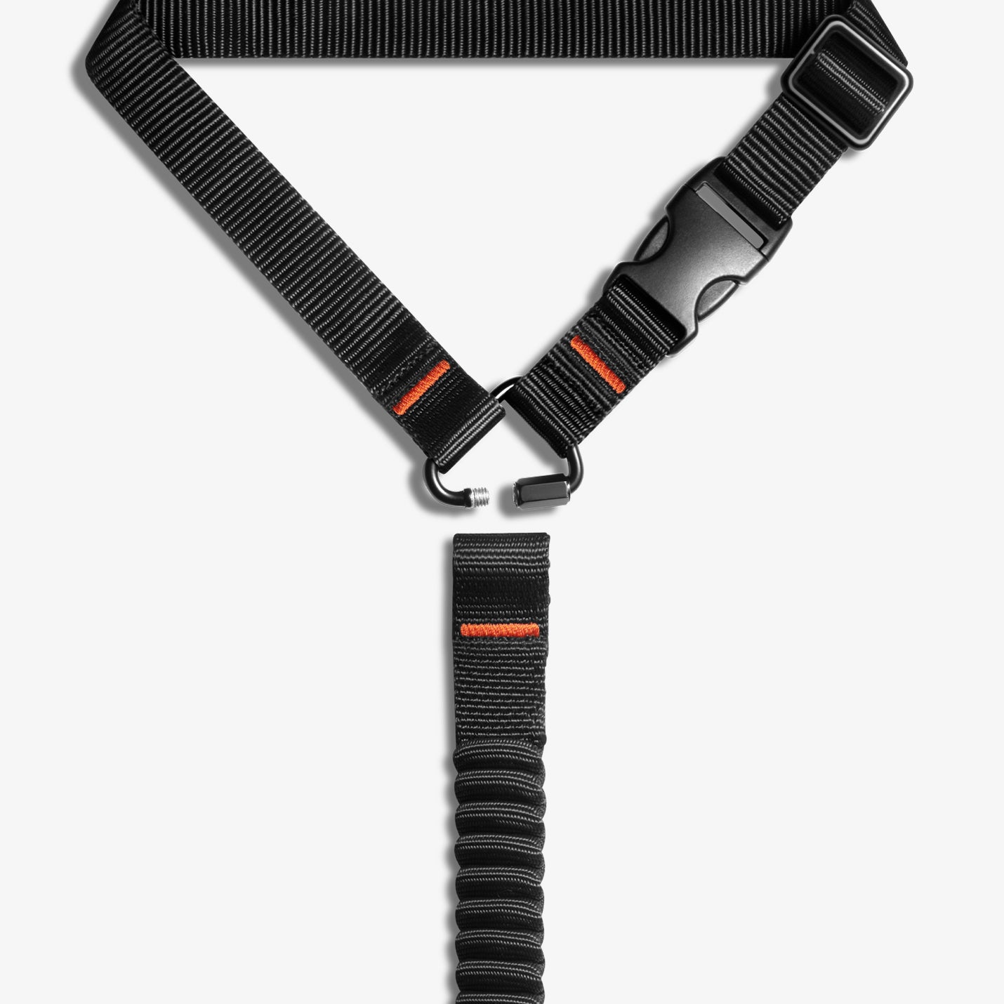 ACP08926 - Pet Car Seatbelt Tether | PS100 in Black showing front
