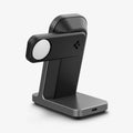 AMP06527 - Apple 3-in-1 Stand S318W in Gunmetal showing the back of a stand