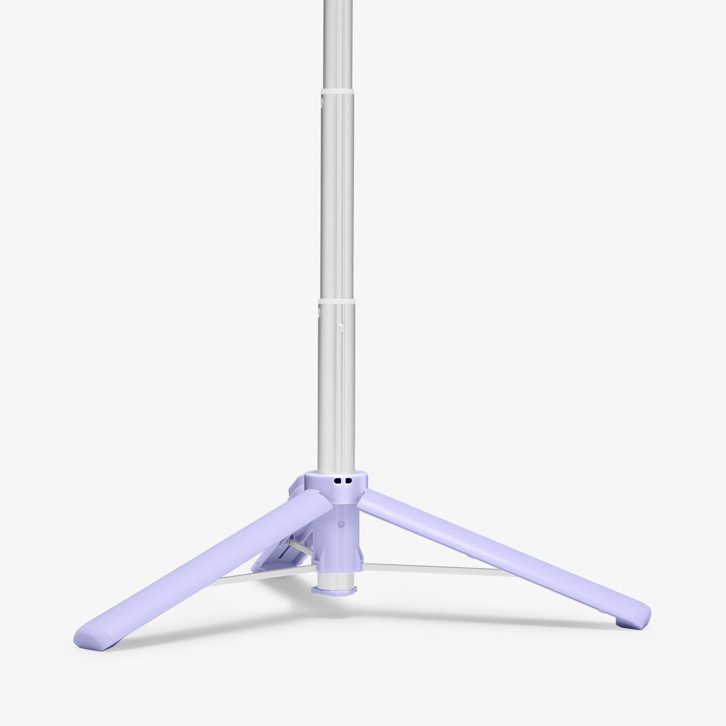 AMP07658 - Tripod Selfie Stick (Mag Fit) | S571W in Lavender showing the tri pod stand