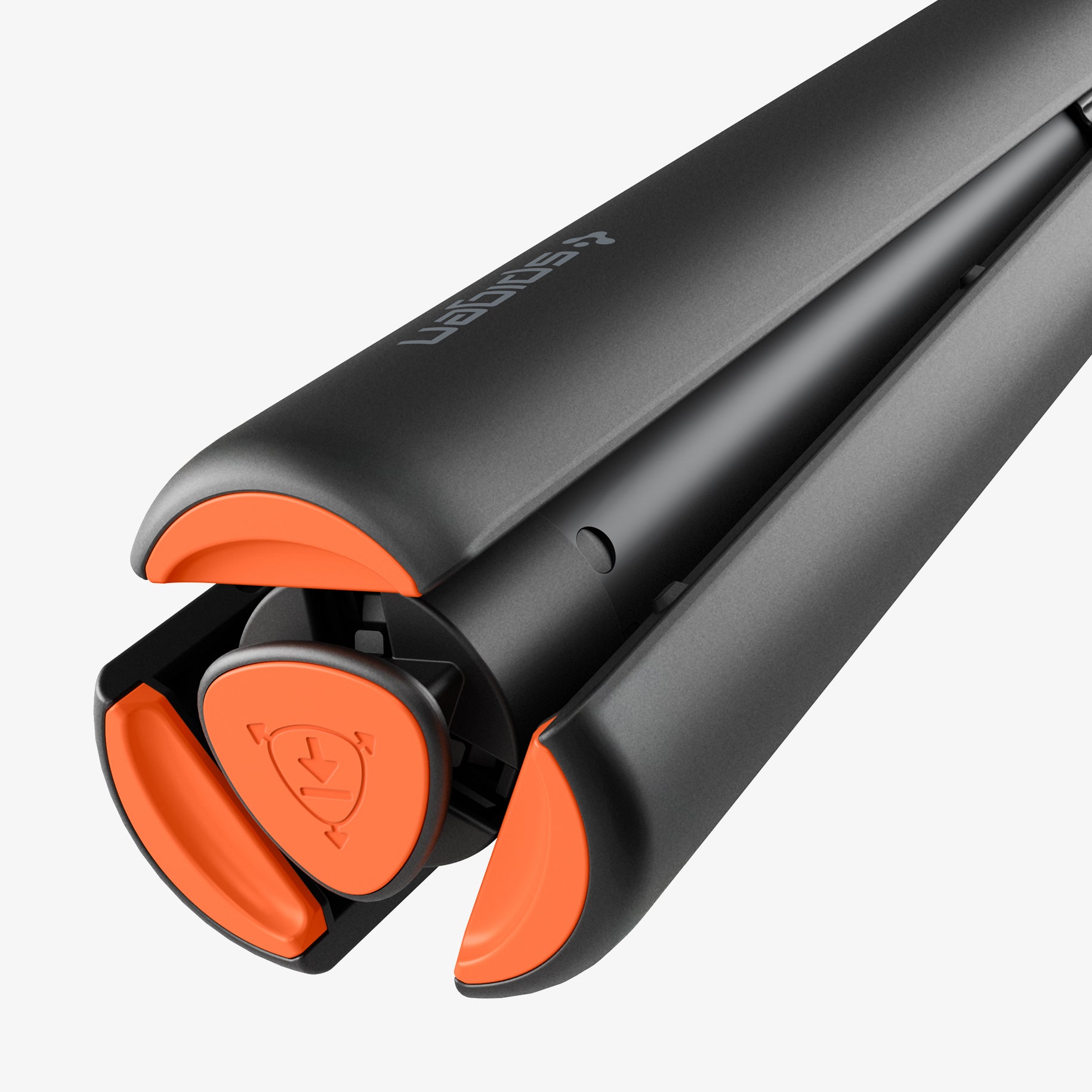 AMP11372 - Selfie Stick | S582W in Black showing a close-up of the one-touch tripod base with non-slip pads for quick and stable setup.