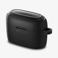 ACS05236 - Sony Earbuds Linkbuds S Case Rugged Armor in black showing the front, top and side