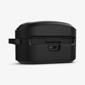 ACS03364 - Sony Earbuds xf100xm4 Case Rugged Armor in black showing the back and partial side