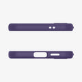 ACS07451  - Galaxy S24 Case Liquid Air in Deep Purple showing the top and bottom