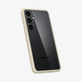  ACS07416 - Galaxy S24 Case Ultra Hybrid in Mute Beige showing the back, partial side and bottom