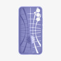 ACS06104 - Galaxy A34 5G Case Liquid Air in Awesome Violet showing the inner case with spider web pattern